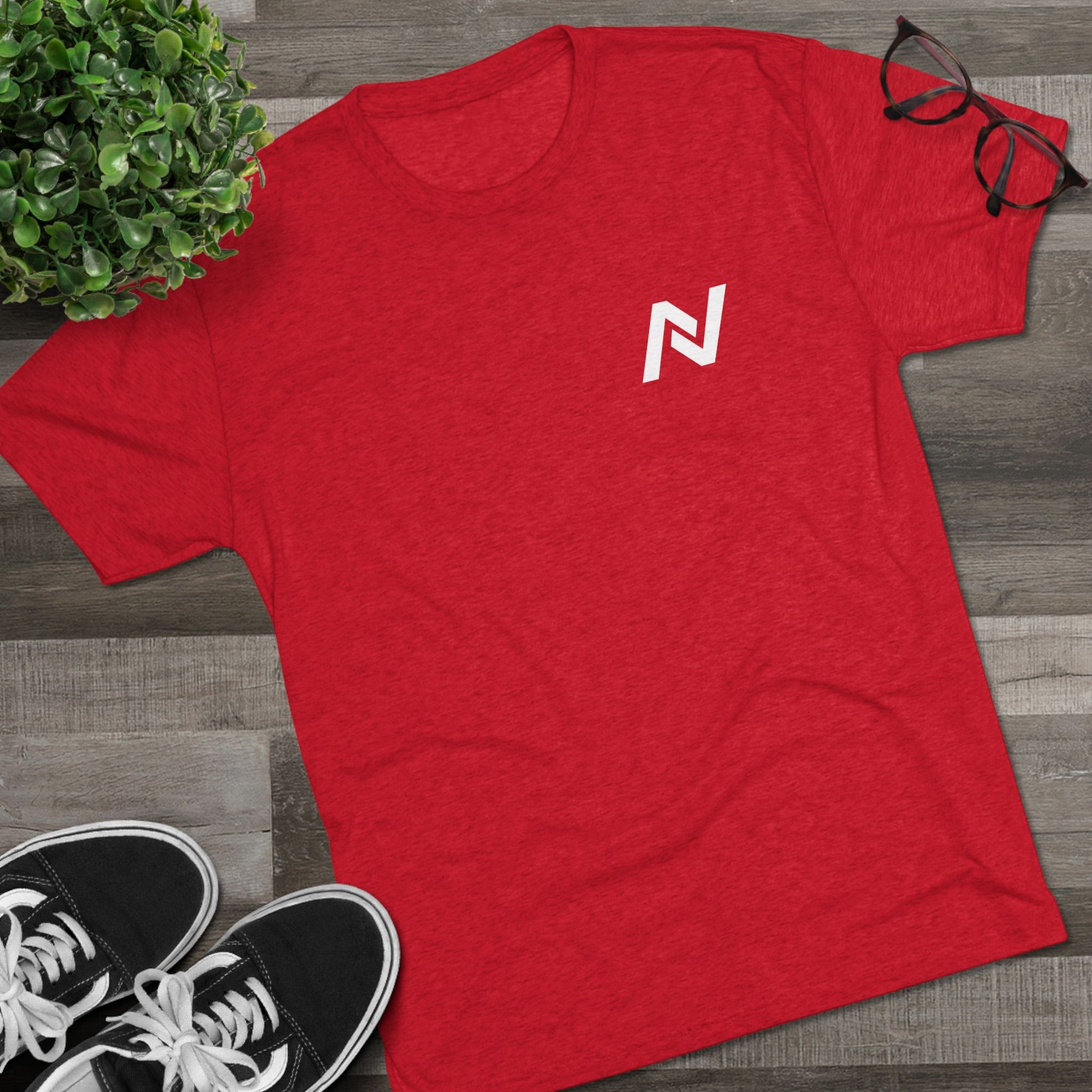 Numeric Racing Logo Tri-Blend Crew Tee