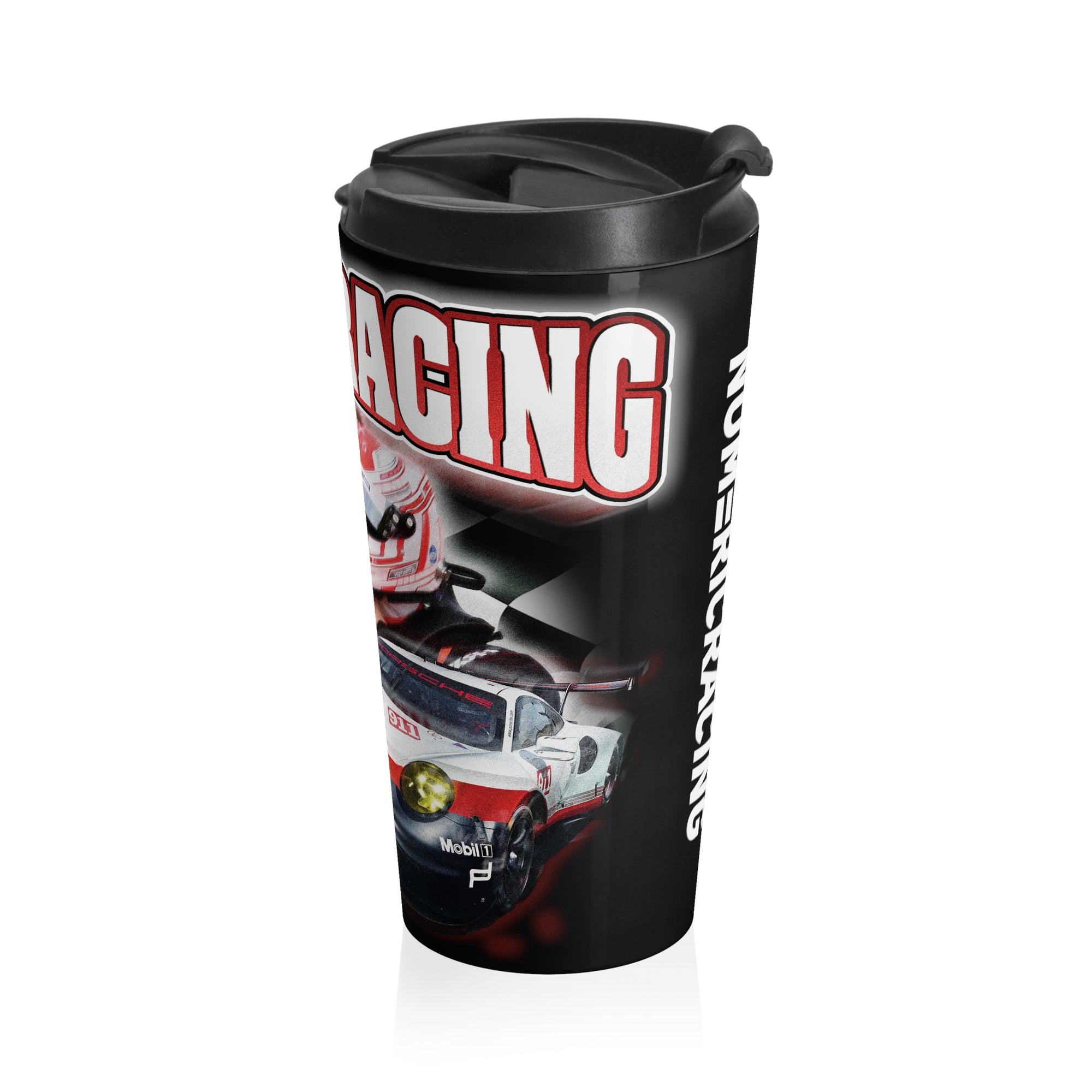 Numeric Racing Stainless Steel Travel Mug