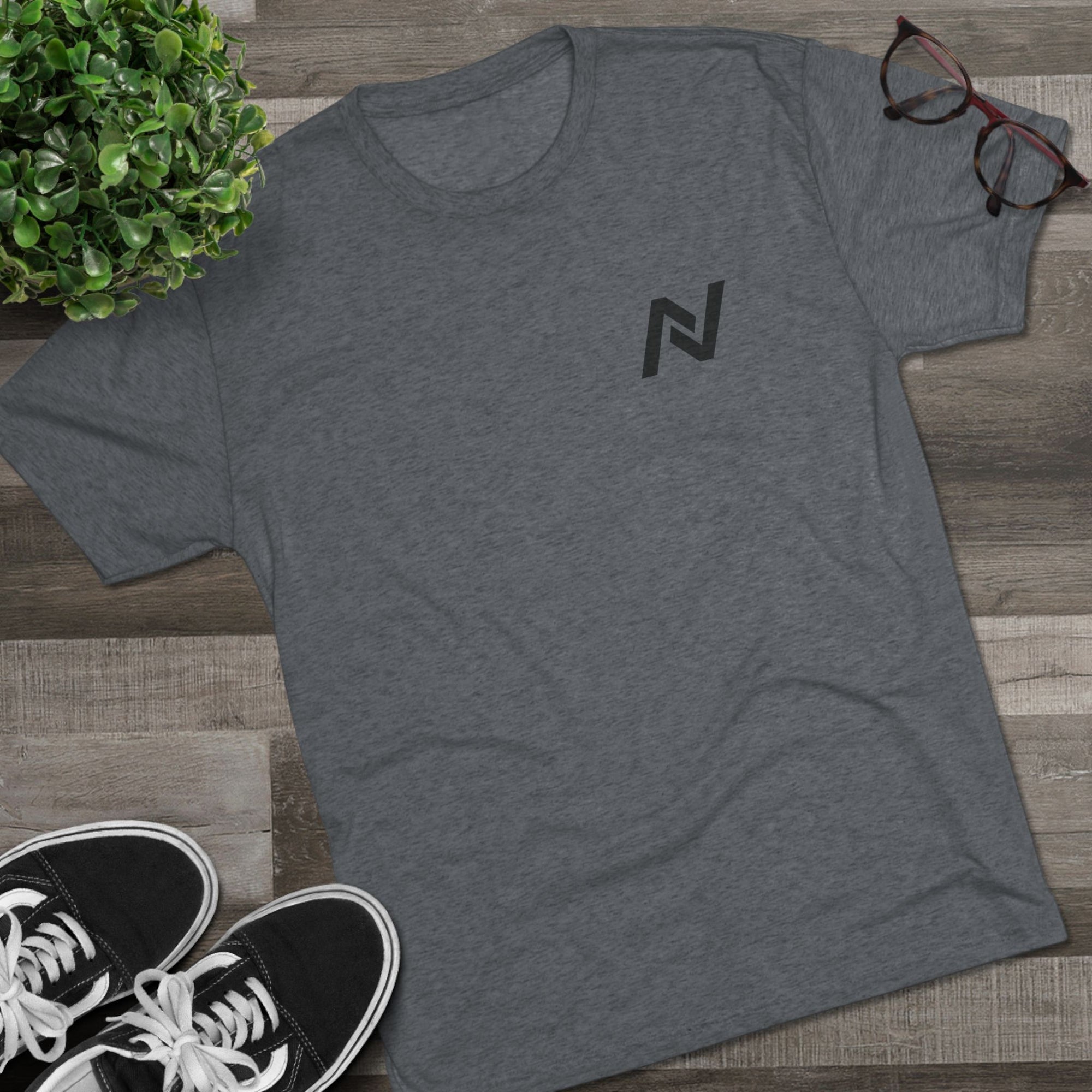 Numeric Racing Logo Tri-Blend Crew Tee