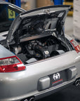 Installed on Car - Fabspeed Motorsport Porsche 997 Carrera Carbon Fiber Competition Air Intake System 2005-2008