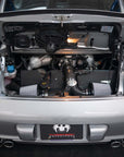 Installed on Car - Fabspeed Motorsport Porsche 997 Carrera Carbon Fiber Competition Air Intake System 2005-2008
