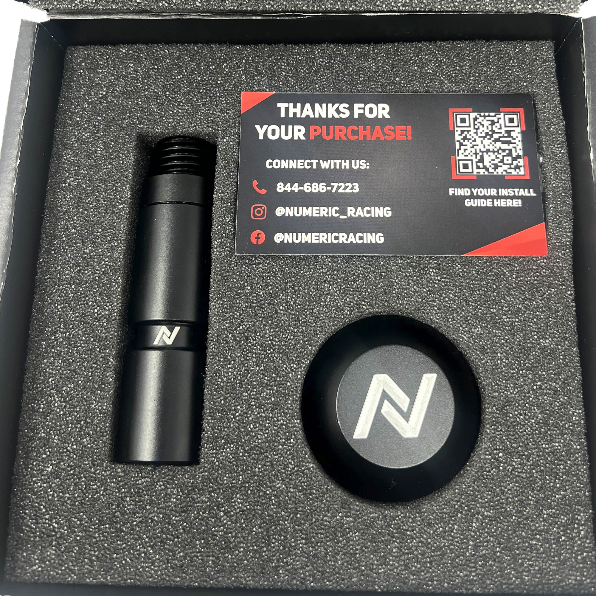 Numeric Logo Billet Aluminum Weighted Shift Knob 986/987/996/997