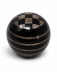 Ebony Grey Checkered - Heritage Wooden Shift Knob