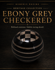 Ebony Grey Checkered - Heritage Wooden Shift Knob