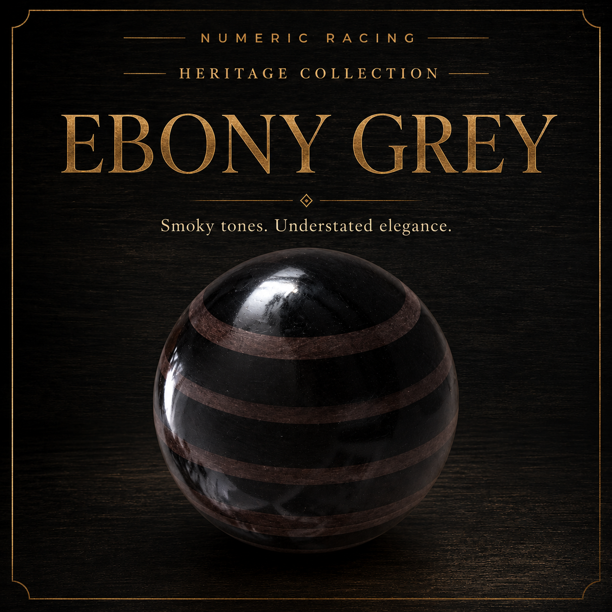 ＊handmade＊no.309 Ebony Grey - Heritage Wooden Shift Knob – Numeric Racing