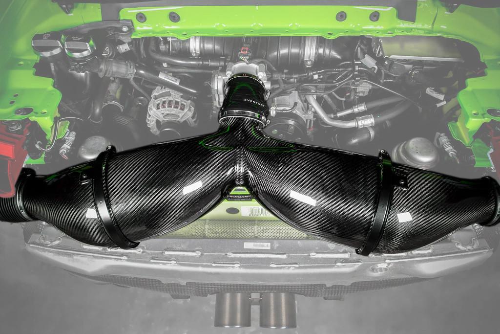 Eventuri Porsche 991 991.2 GT3 RS Black Carbon Intake System