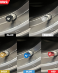 Billet Aluminum Valve Stem Caps