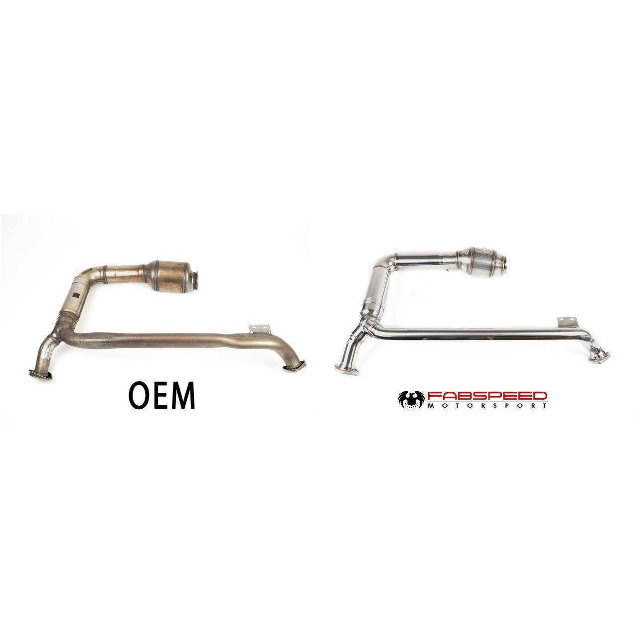 Fabspeed Motorsport Fabspeed Porsche 718 Boxster / Cayman Sport Cat with Downpipe 2017