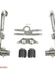 Fabspeed Motorsport Fabspeed Porsche 981 Cayman GT4 / Spyder Valvetronic GT3 Muffler Conversion Kit