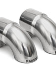Fabspeed Motorsport Fabspeed Porsche Competition Slip-On Turndown Tips 2.50/63.5mm ID - Fabspeed Exhausts Only