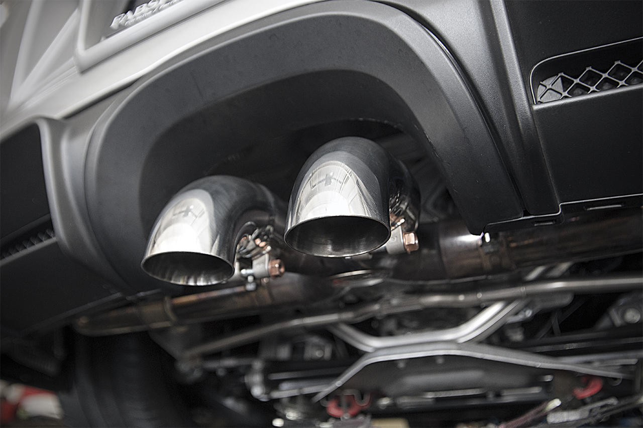 Fabspeed Motorsport Fabspeed Porsche Competition Slip-On Turndown Tips 2.50/63.5mm ID - Fabspeed Exhausts Only