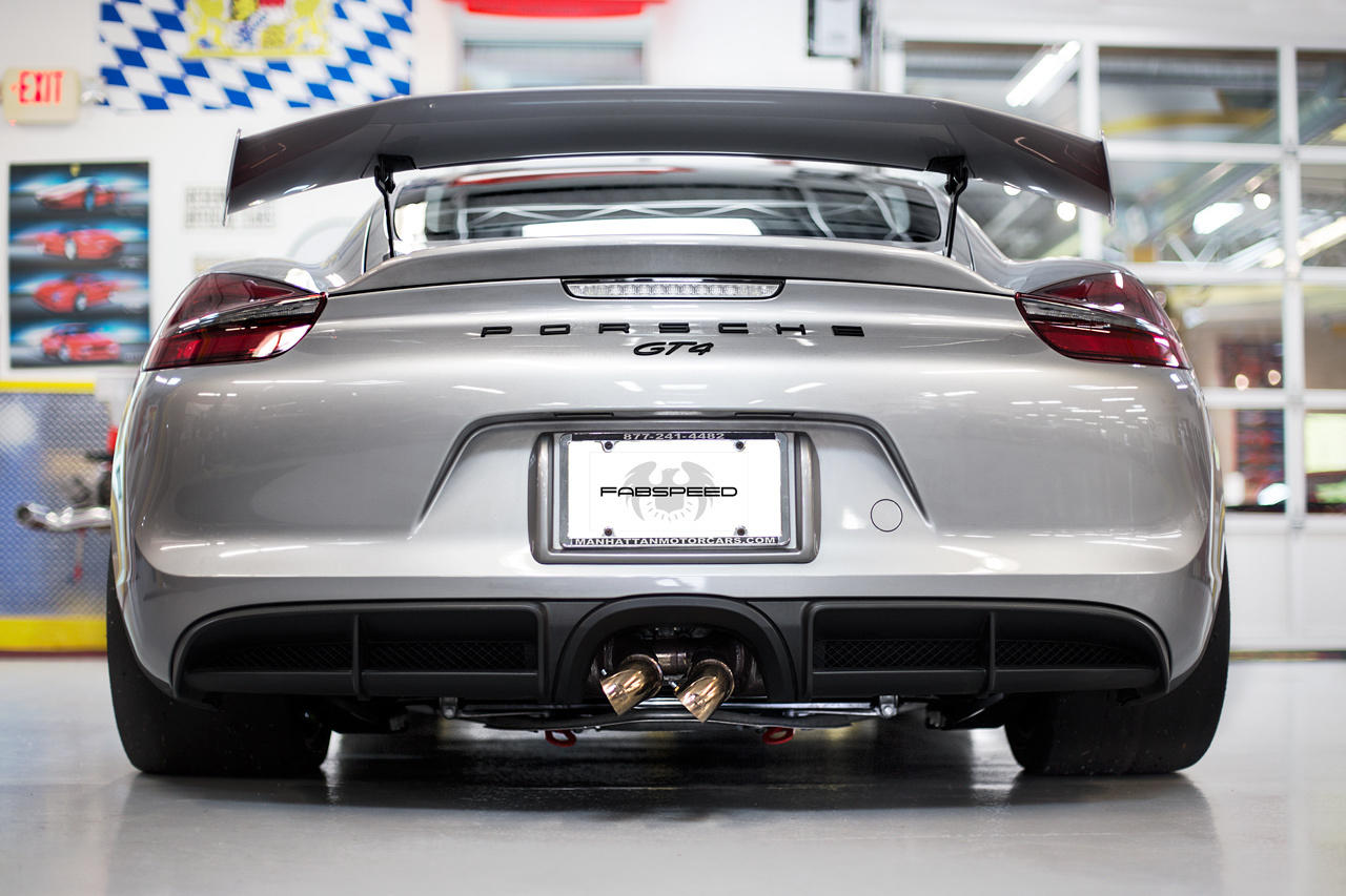 Fabspeed Motorsport Fabspeed Porsche Competition Slip-On Turndown Tips 2.50/63.5mm ID - Fabspeed Exhausts Only