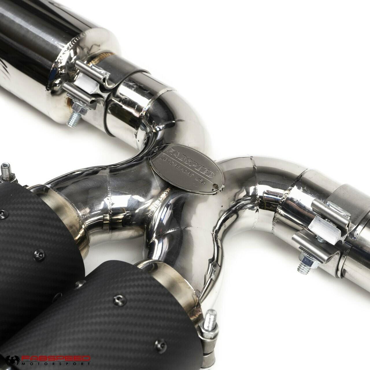 Fabspeed Motorsport Porsche 718 Valvetronic Exhaust System