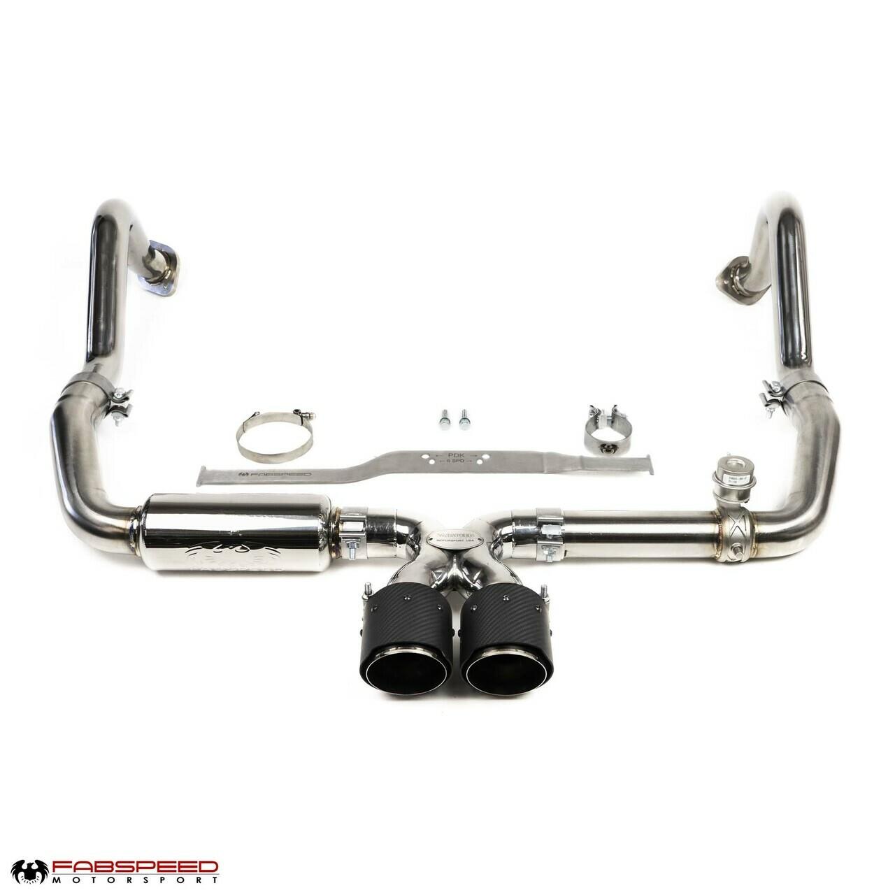 Fabspeed Porsche 718 Boxster / Cayman Valvetronic Exhaust System