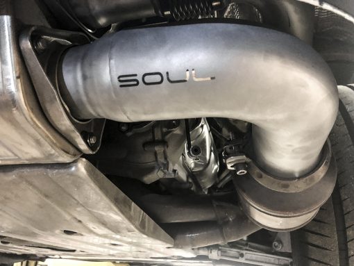 Porsche 991 GT3 / 911R Side Muffler Bypass Pipes
