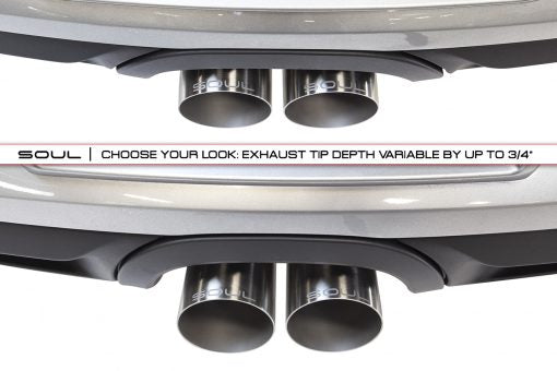 Porsche 987.2 / 981 Boxster / Cayman Bolt-On X-Pipe With Tips