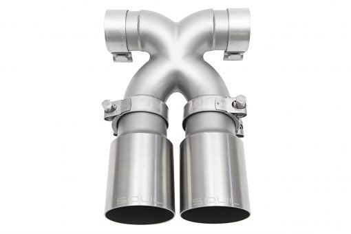 Porsche 718 Boxster / Cayman Bolt-On X-Pipe With Tips