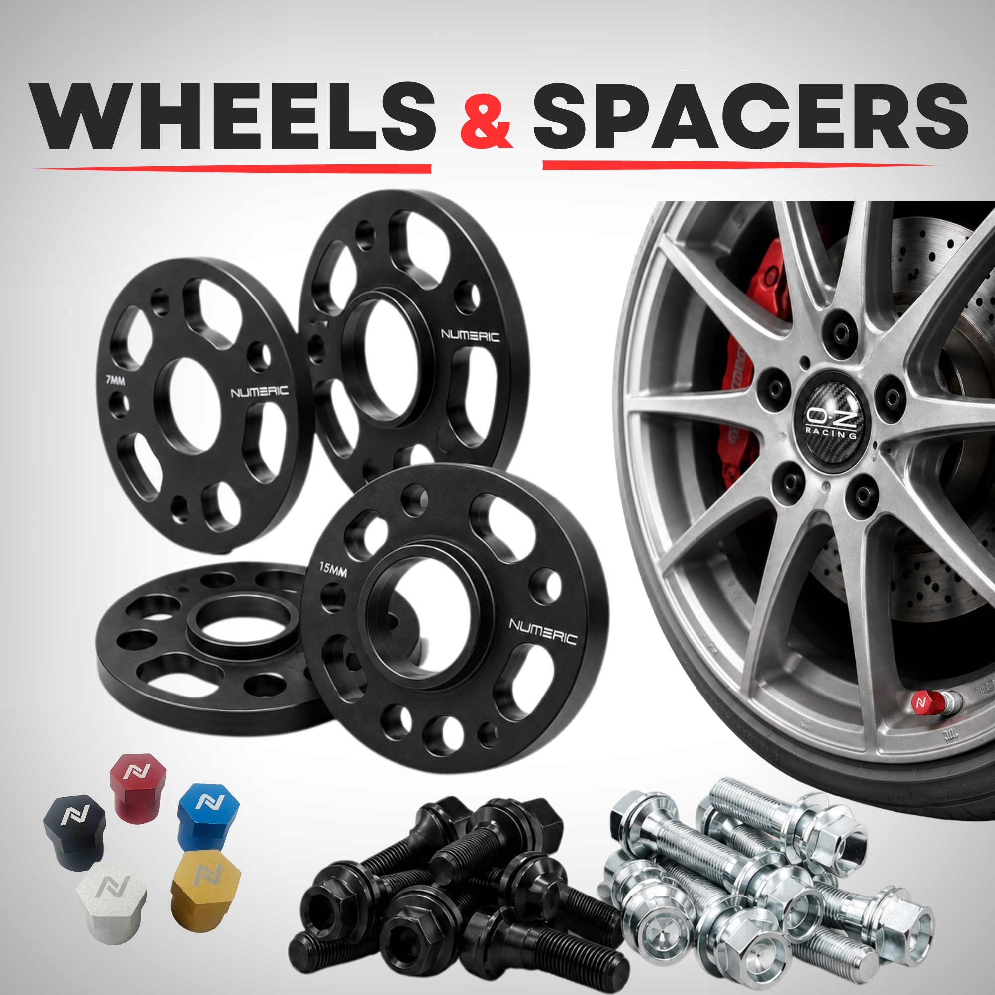 WHEELS AND SPACERS