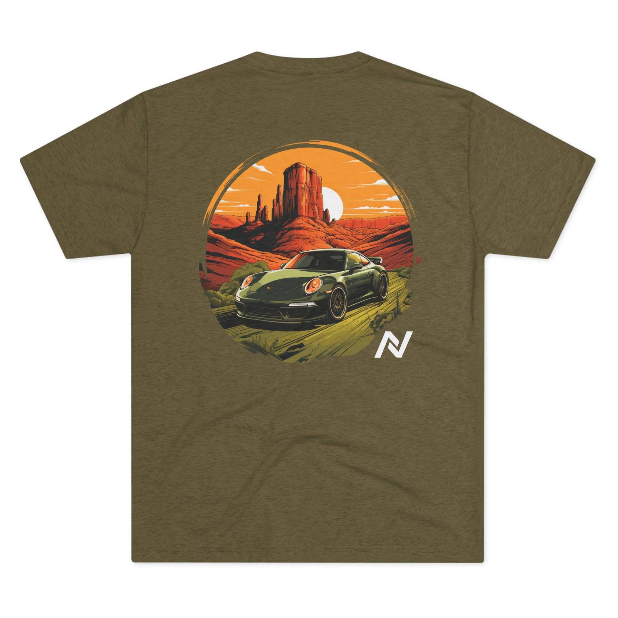 Numeric Racing Tri-Blend Crew Tee