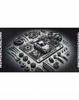 Numeric Racing Engineering Desk Mat