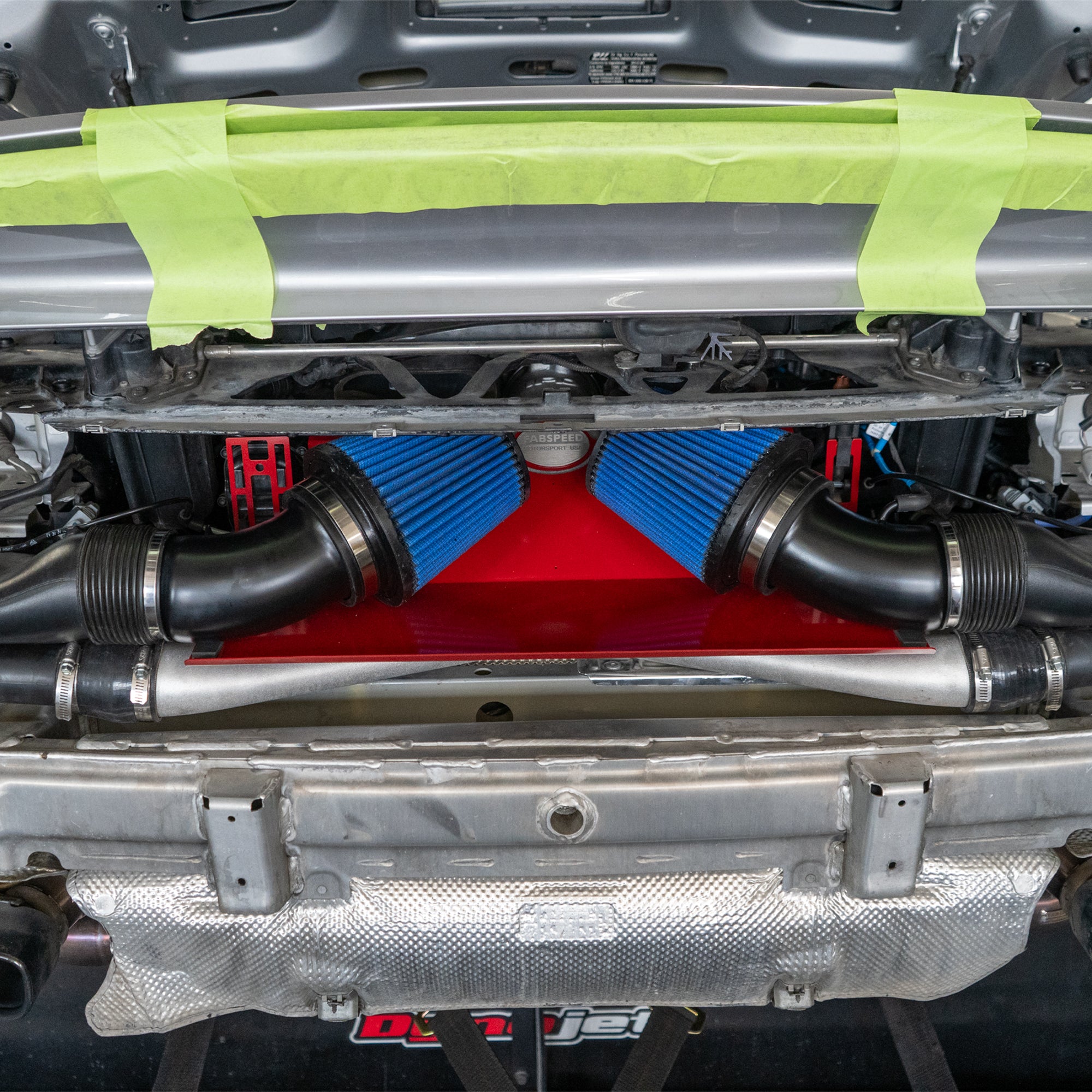 Fabspeed Porsche 991 Turbo / Turbo S Competition Air Intake System
