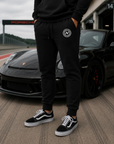 Embroidered Crest Fleece Jogger