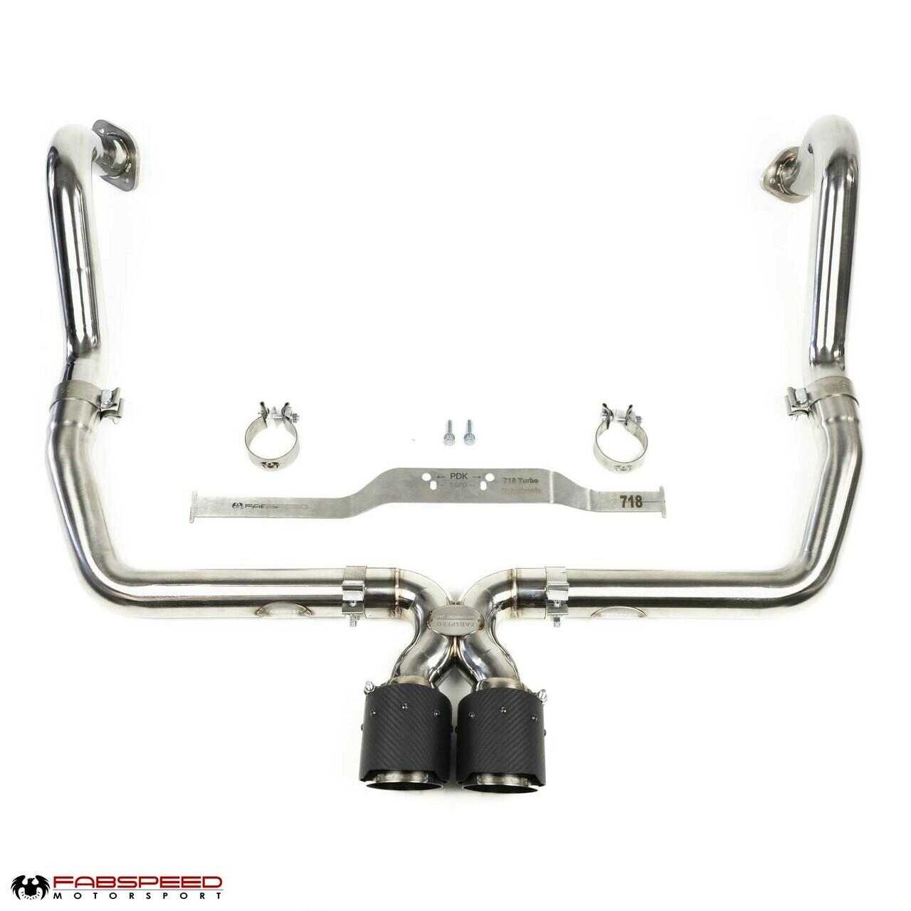 Fabspeed Motorsport Fabspeed Porsche 718 Boxster/Cayman Maxflo Cat-Back Exhaust System 2017