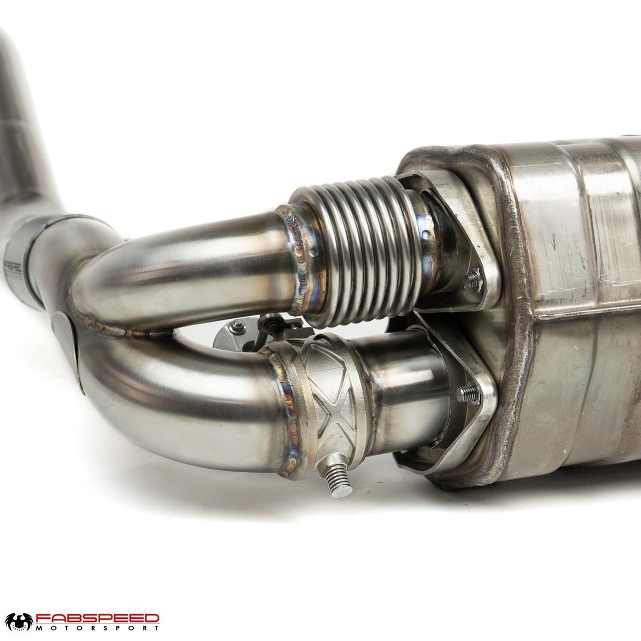 Fabspeed Motorsport Fabspeed Porsche 981 Cayman GT4 / Spyder Valvetronic GT3 Muffler Conversion Kit