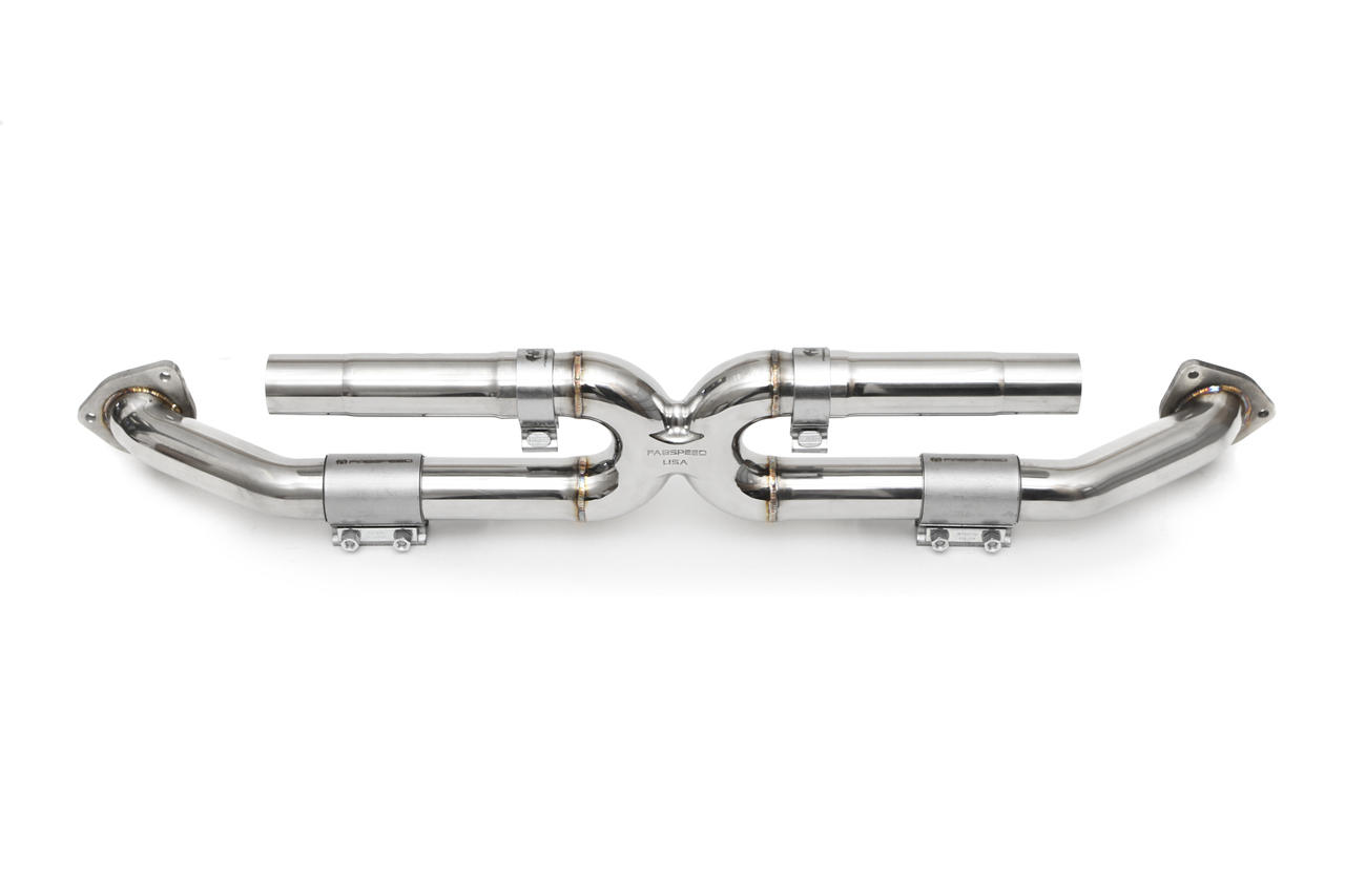 Fabspeed Motorsport Fabspeed Porsche 991 Carrera Center Muffler Bypass X-Pipe 2012-2016