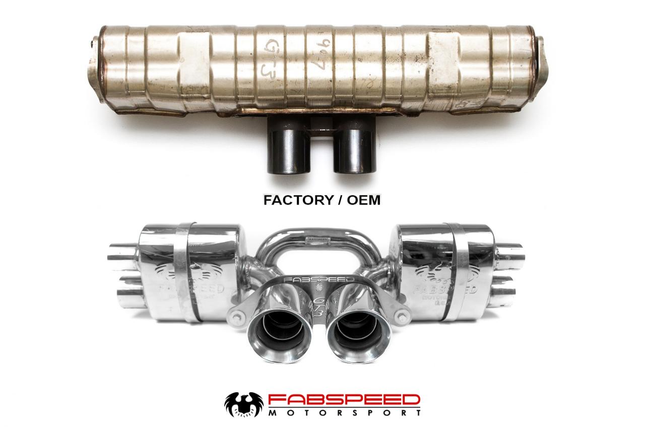 Fabspeed Motorsport Fabspeed Porsche 991.2 GT3 / GT3 RS Center Mini Maxflo Performance Exhaust System 2017