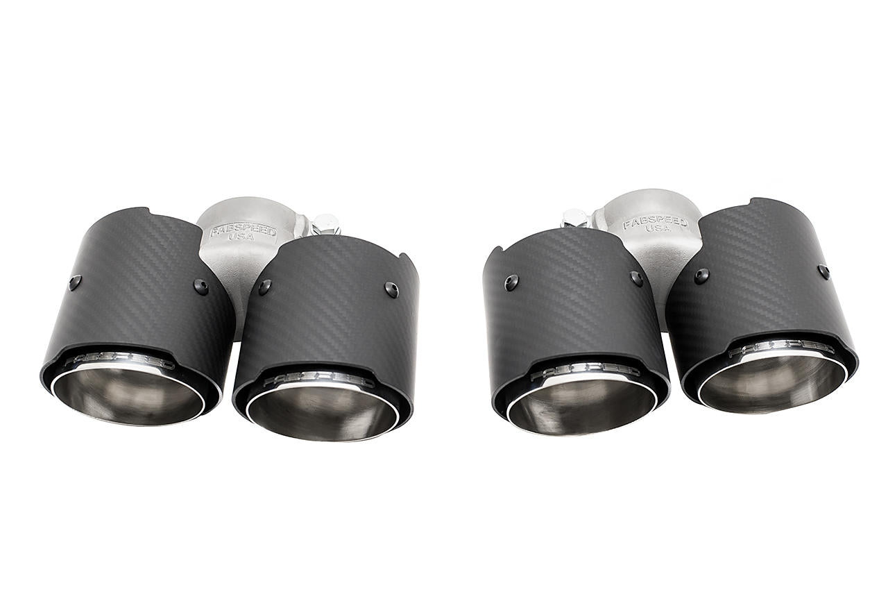 Fabspeed Motorsport Fabspeed Porsche 997.2 Carrera Deluxe Quad-Style Tips 2009-2012