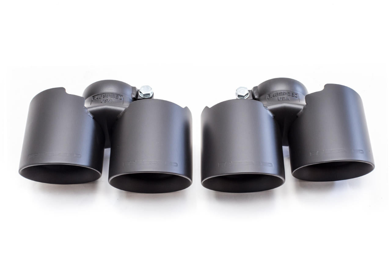 Fabspeed Motorsport Fabspeed Porsche 997.2 Carrera Deluxe Quad-Style Tips 2009-2012