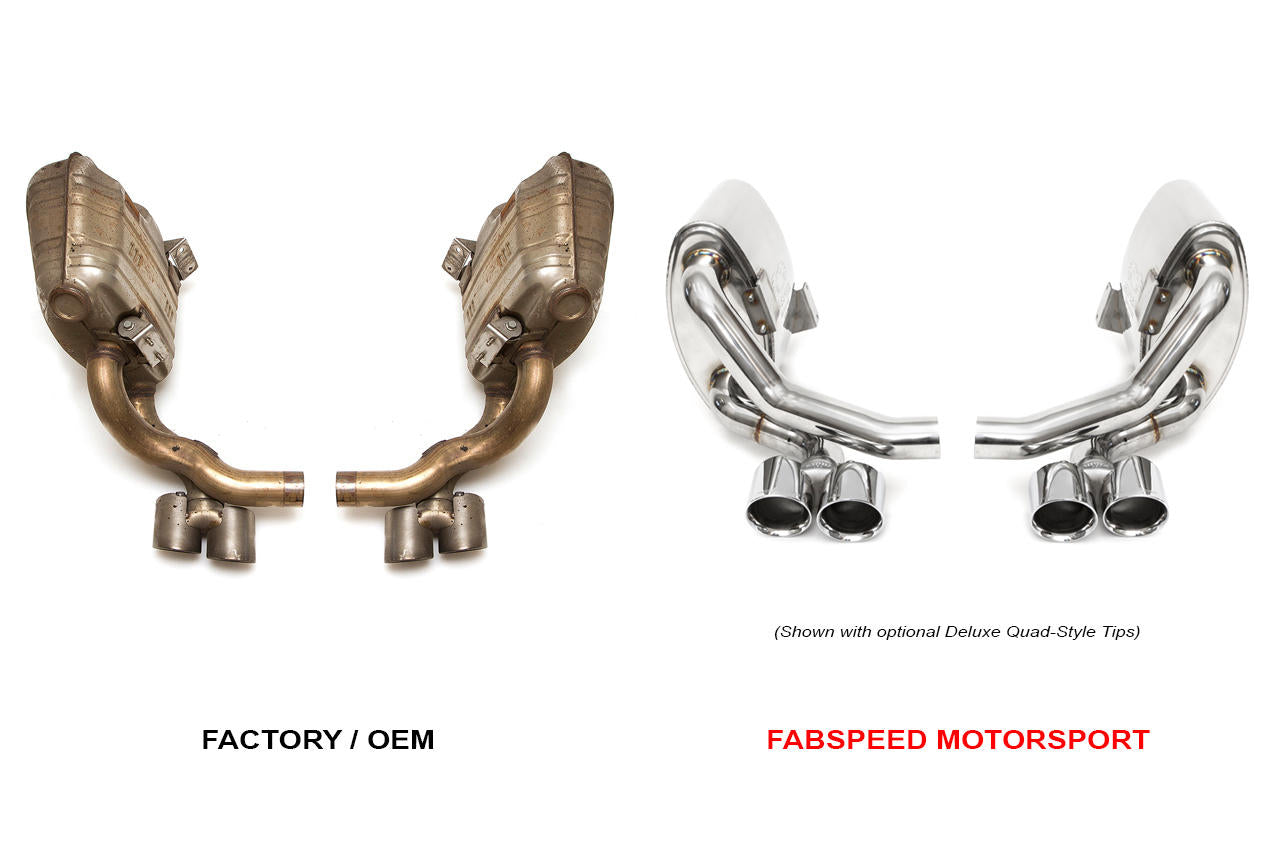 Fabspeed Motorsport Fabspeed Porsche 997.2 Carrera Maxflo Performance Side Exhaust System 2009-2012