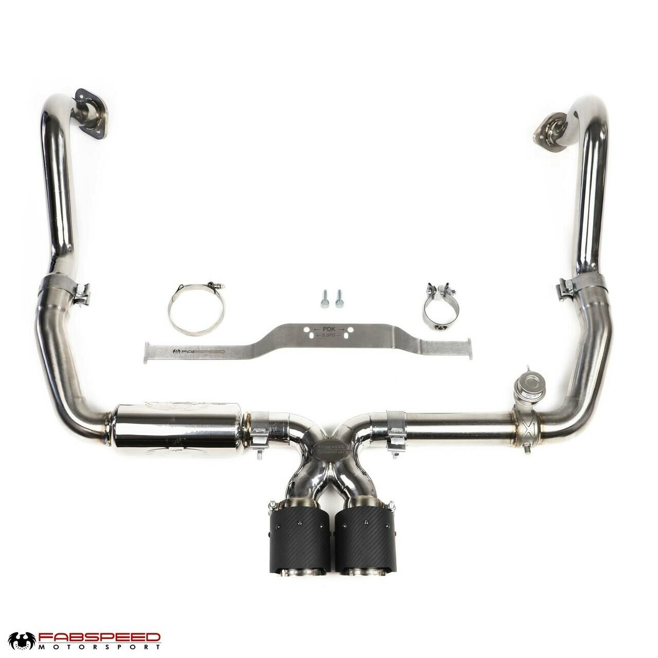 Fabspeed Motorsport Porsche 718 Valvetronic Exhaust System