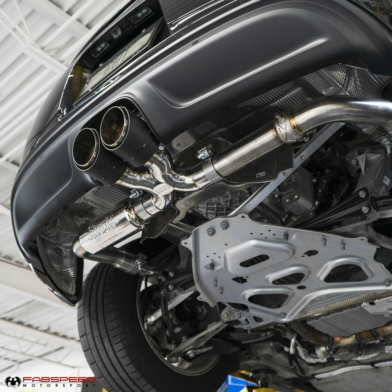 Fabspeed Motorsport Porsche 718 Valvetronic Exhaust System