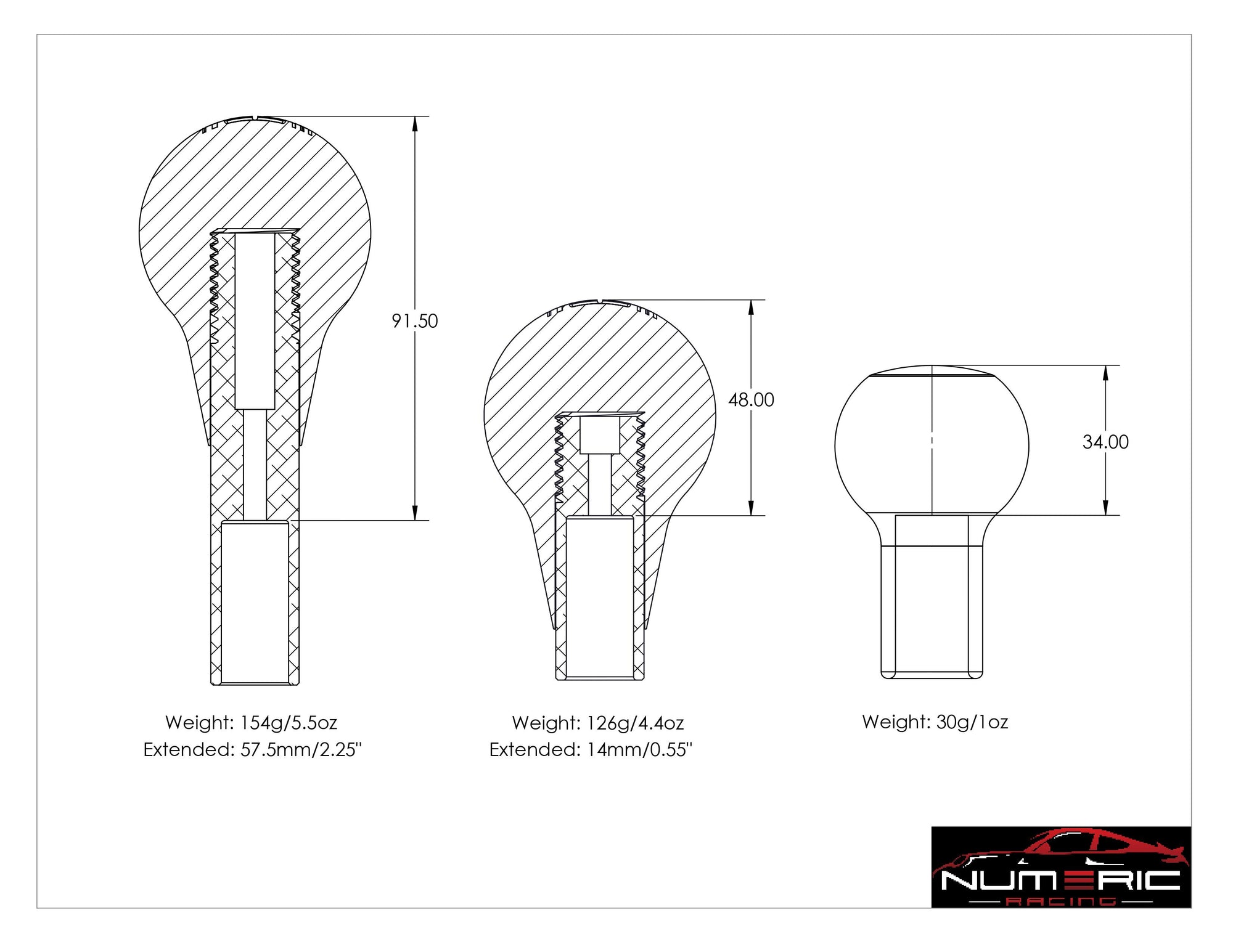 G-Body Shift Knob and Extender