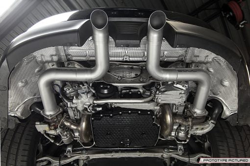 Porsche 991.2 Carrera (with PSE) Trackback Turbo Back Exhaust