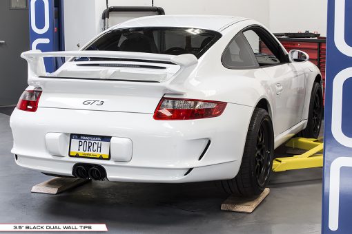 Porsche 997 GT3 Center Muffler Bypass Exhaust