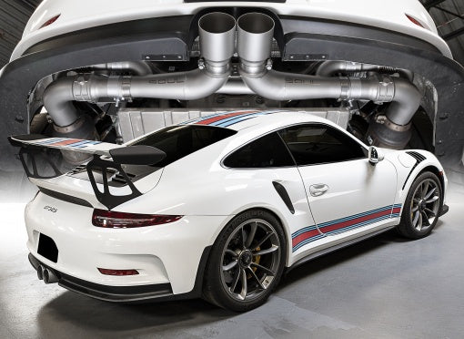 Porsche 991 GT3 / 911R Modular Competition Exhaust Package (Valved)