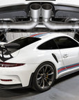 Porsche 991 GT3 / 911R Modular Competition Exhaust Package (Valved)