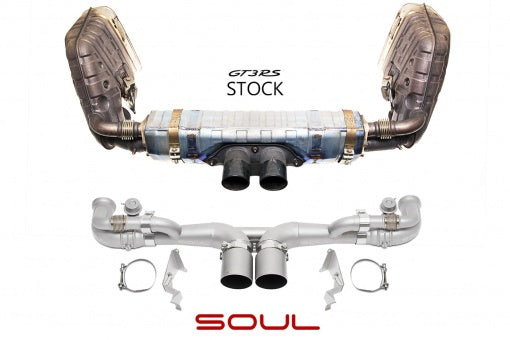 Copy of Porsche 991 GT3 / 911R Modular Competition Exhaust Package (Non-Valved)