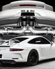 Porsche 991 GT3 / 911R Center Muffler Bypass Exhaust