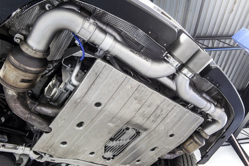 Porsche 991 GT3 / 911R Valved Side Muffler Bypass Pipes