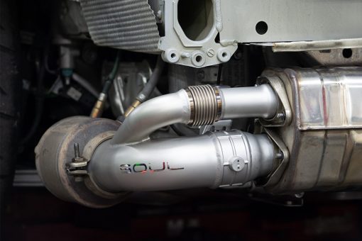 Porsche 991 GT3 / 911R Valved Side Muffler Bypass Pipes