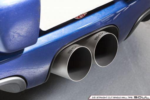 Porsche 987.2 / 981 Boxster / Cayman Bolt-On X-Pipe With Tips