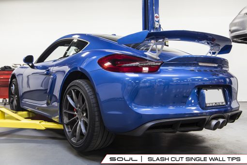 Porsche 981 GT4 / Boxster Spyder Valved Exhaust System