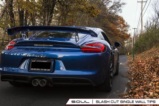 Porsche 981 GT4 / Boxster Spyder Valved Exhaust System